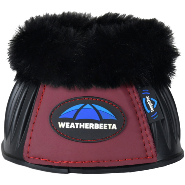 2025 WeatherBeeta Tough - Tec Prime Fleece Trim Gummi Bell Stiefel 1027523 - Maroon